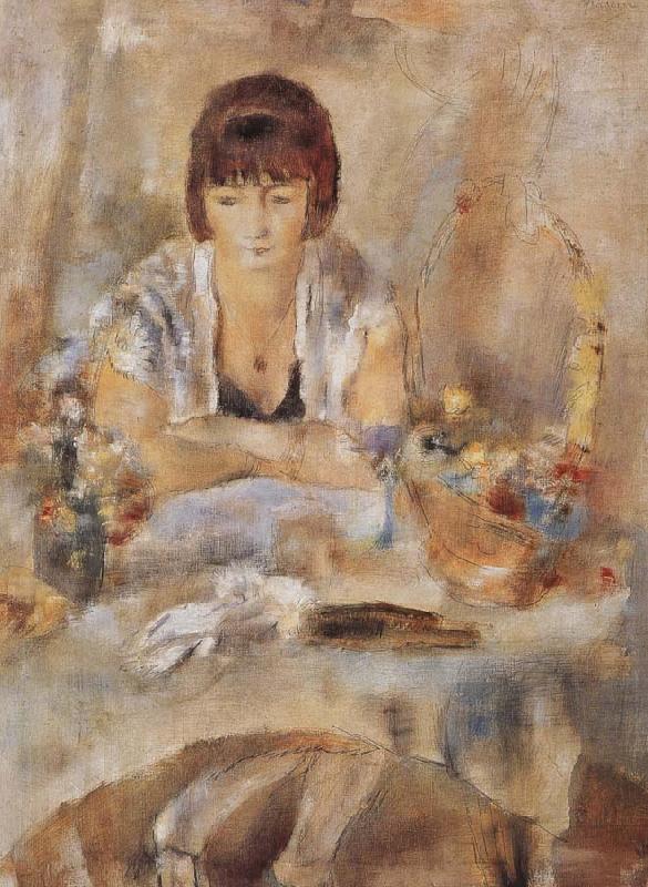 Jules Pascin Lucy at the front of table